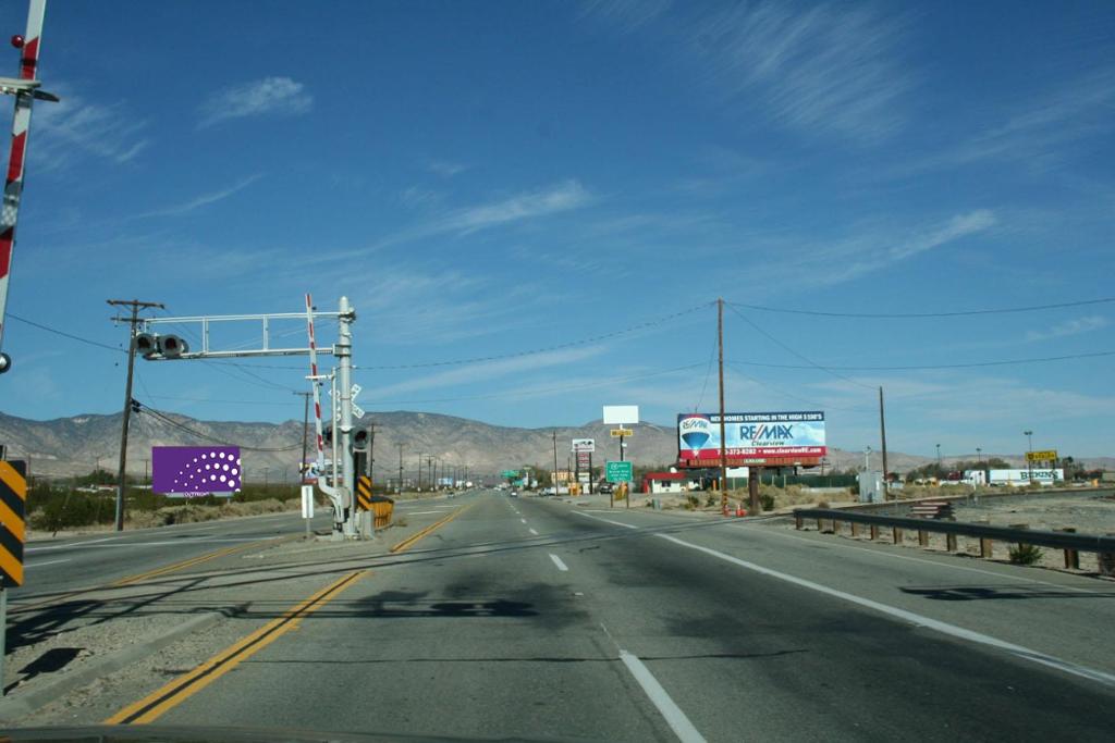 Photo of a billboard in Boron