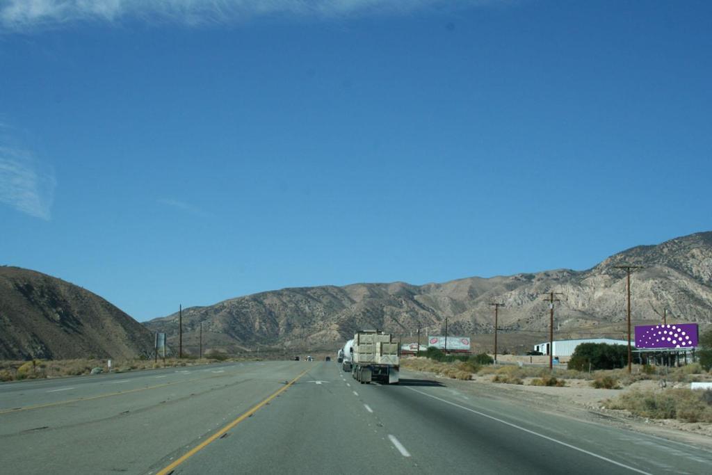 Photo of a billboard in Ridgecrest