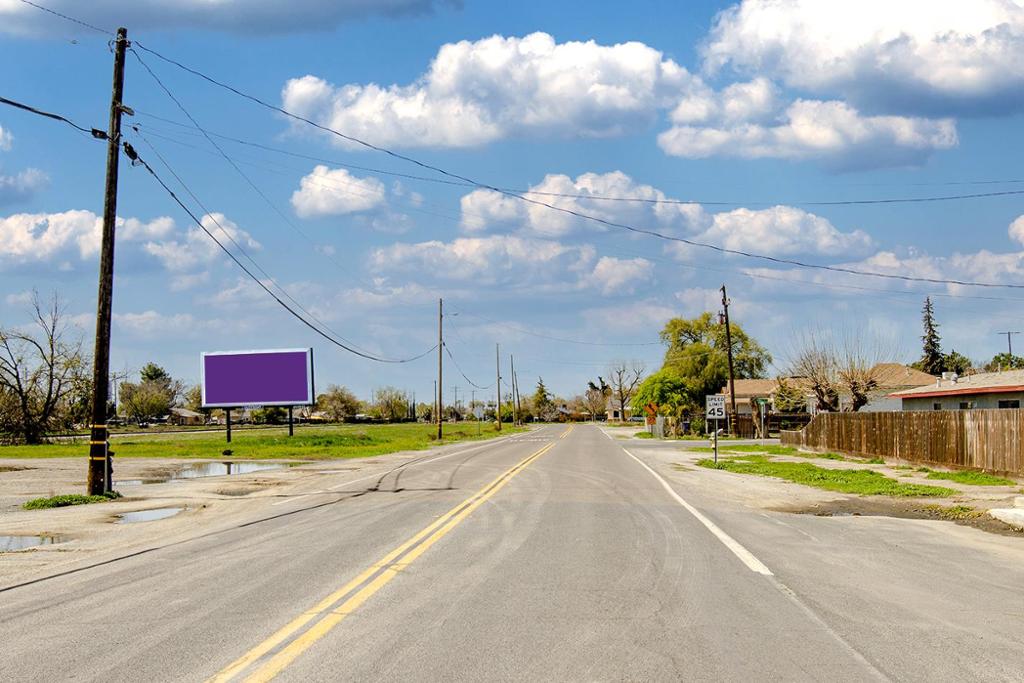 Photo of a billboard in Armona