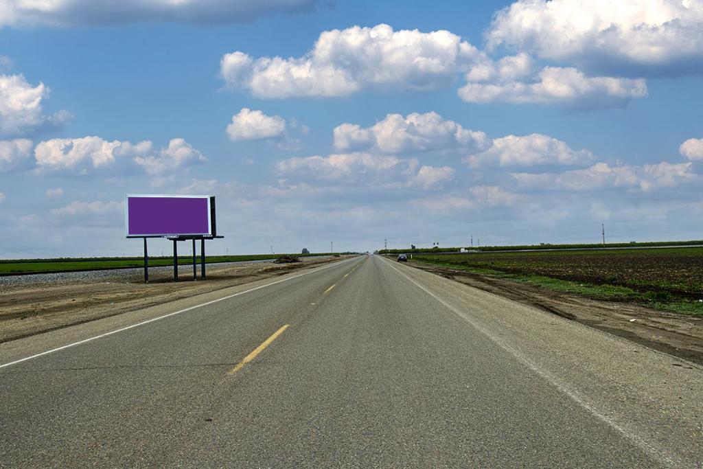 Photo of a billboard in Cantua Creek