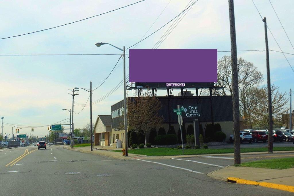 Photo of an outdoor ad in Flint