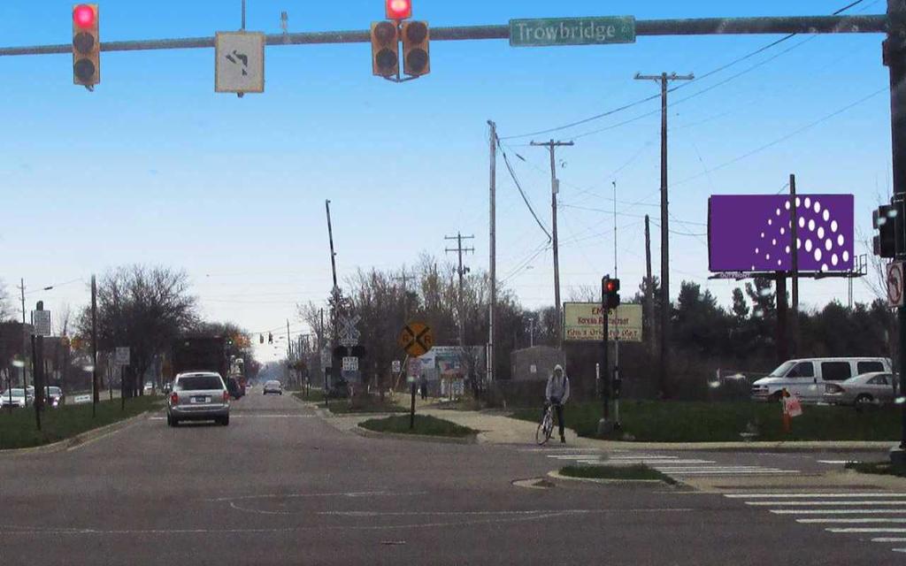 Photo of a billboard in East Lansing