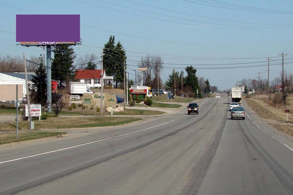 Photo of a billboard in Metamora