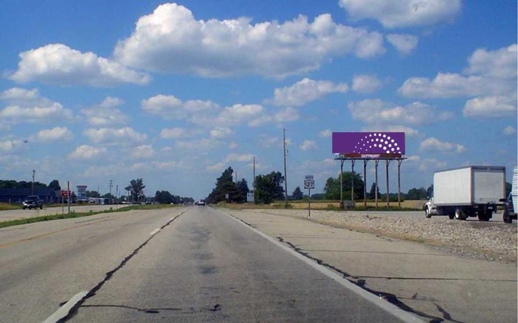 Photo of a billboard in Maple Rapids