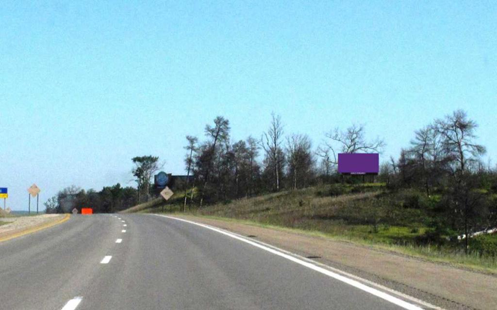 Photo of a billboard in Grayling