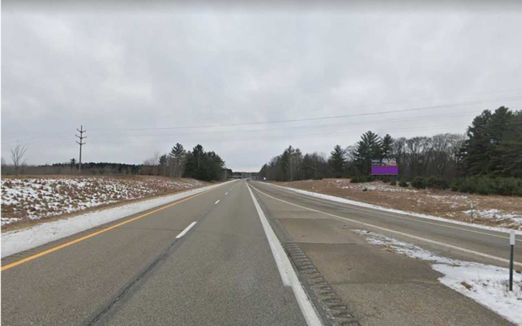 Photo of a billboard in Reed City