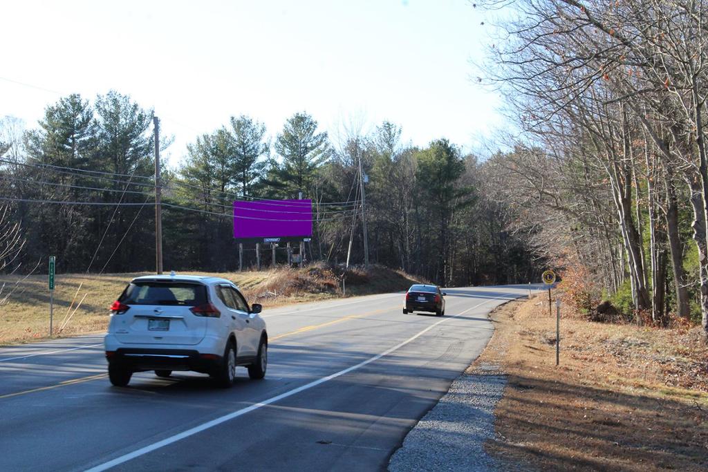 Photo of a billboard in New Ipswich