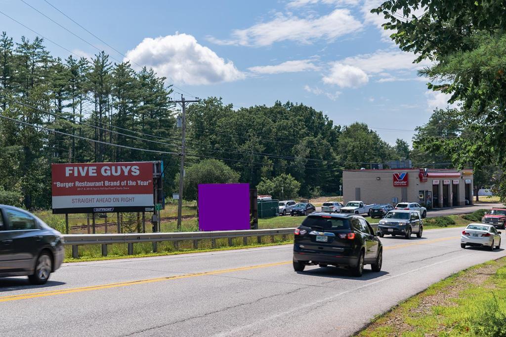 Photo of a billboard in Sanbornton