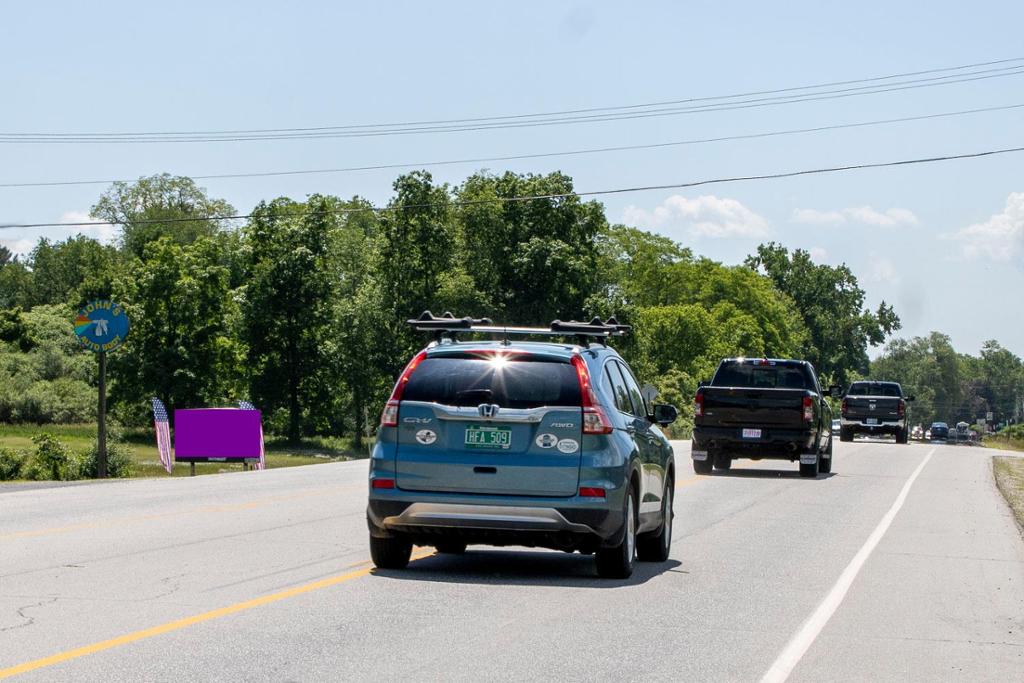 Photo of a billboard in Winhall