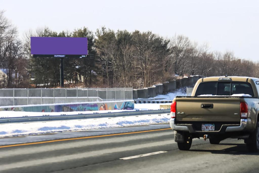 Photo of a billboard in Mansfield Center