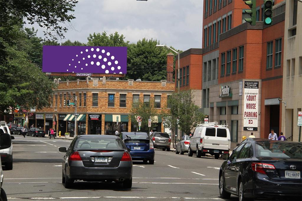 Photo of a billboard in New Haven