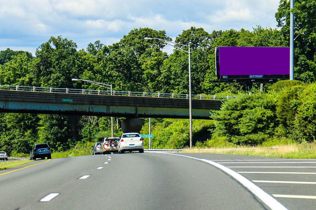 Photo of a billboard in Middlebury