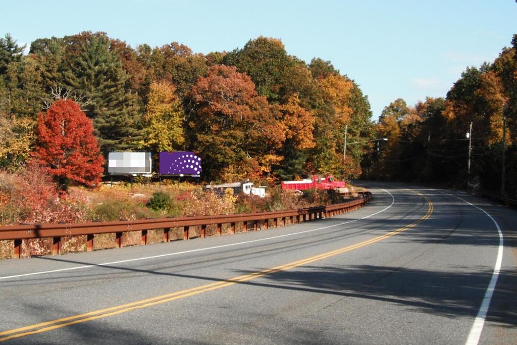 Photo of a billboard in Mystic