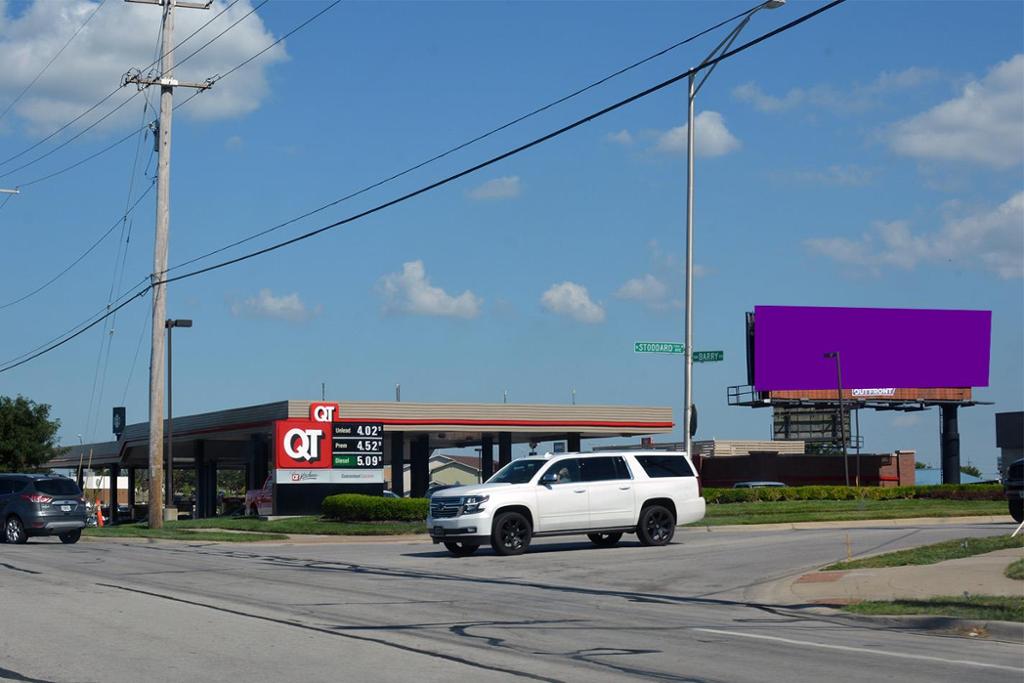 Photo of a billboard in Weatherby Lake