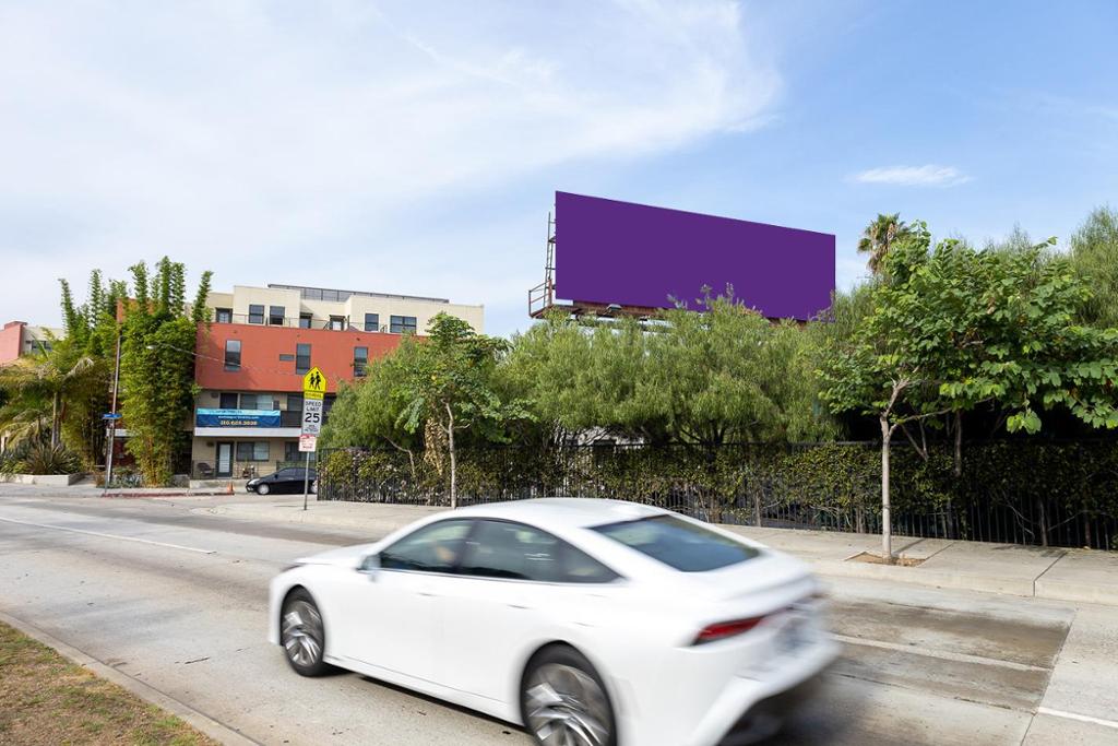 Photo of an outdoor ad in Santa Monica