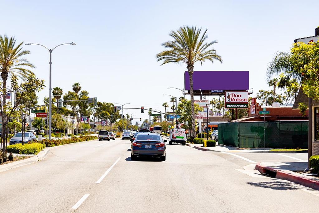 Photo of a billboard in Hawaiian Gardens