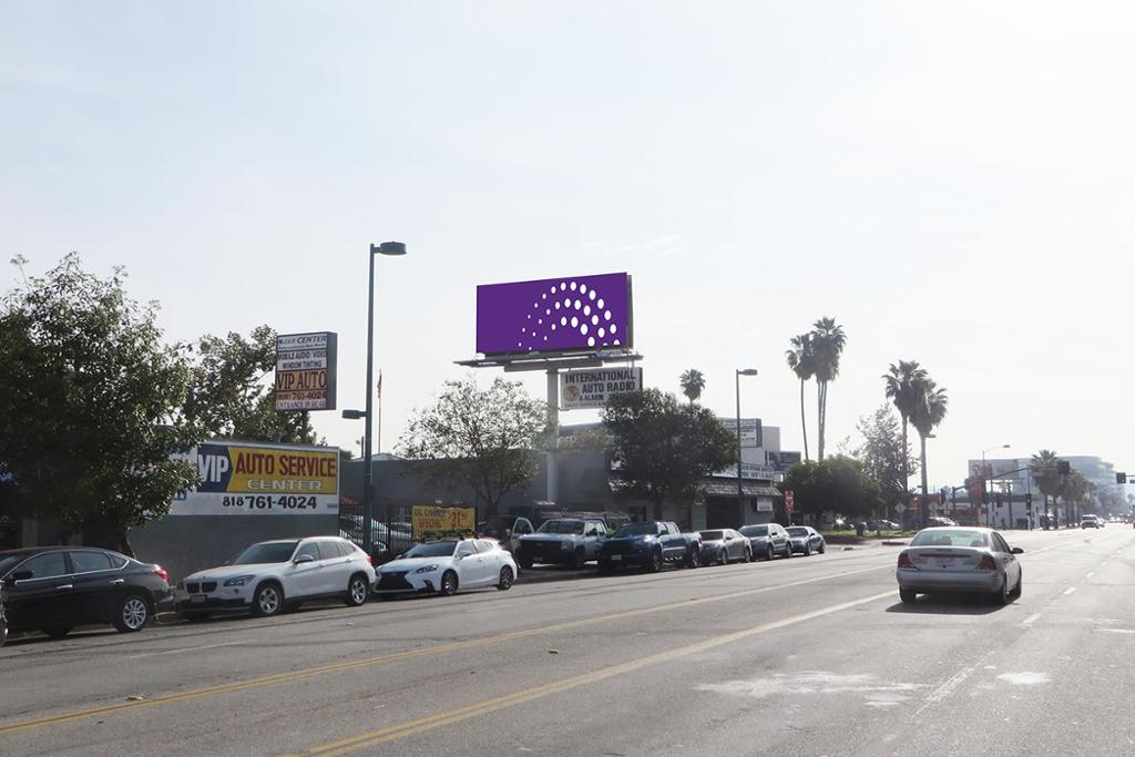 Photo of a billboard in North Hollywood