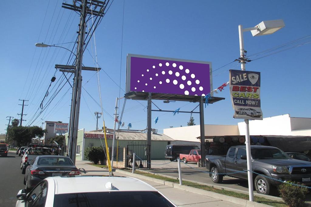 Photo of an outdoor ad in El Monte