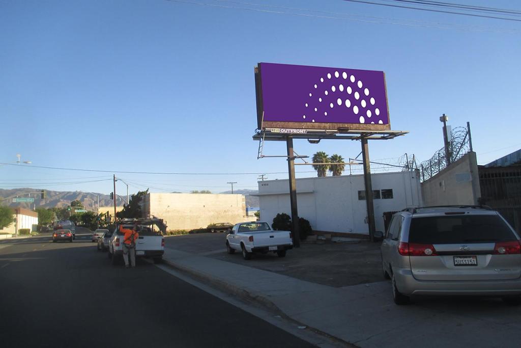 Photo of an outdoor ad in Baldwin Park