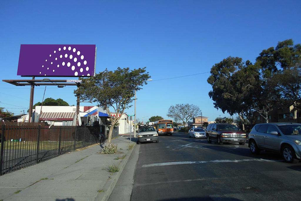 Photo of an outdoor ad in Compton