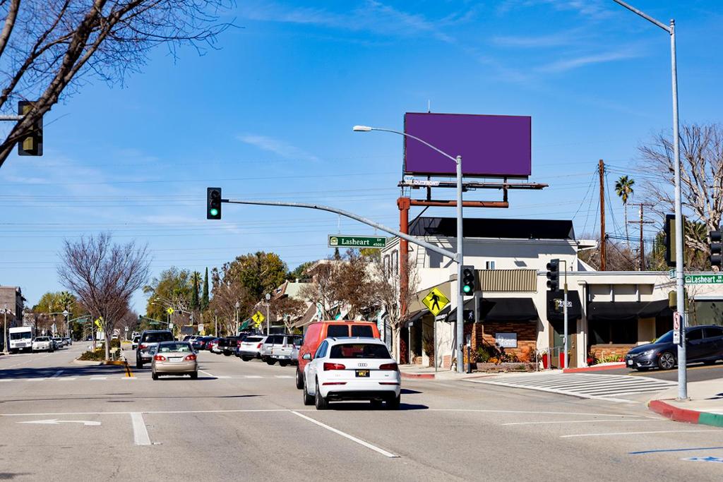 Photo of a billboard in La Canada Flintridge