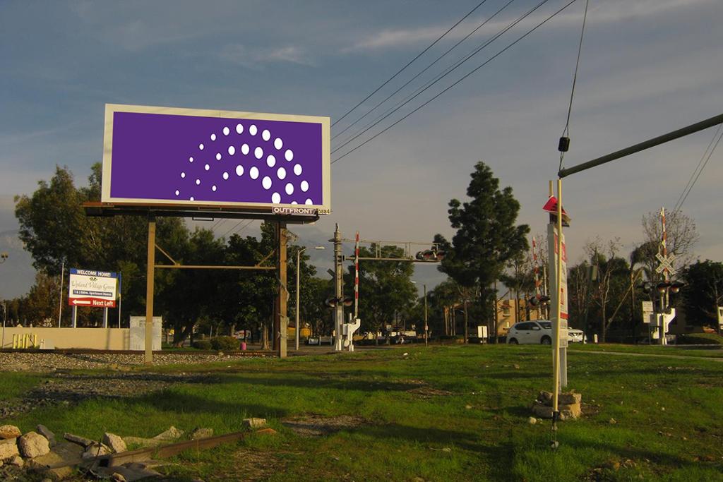 Photo of a billboard in Upland