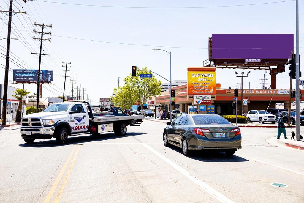 Photo of a billboard in West Los Angeles