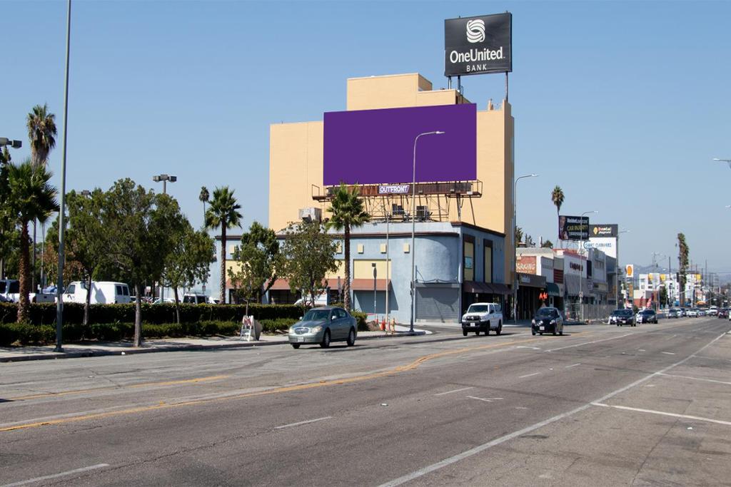 Photo of a billboard in Baldwin Hills