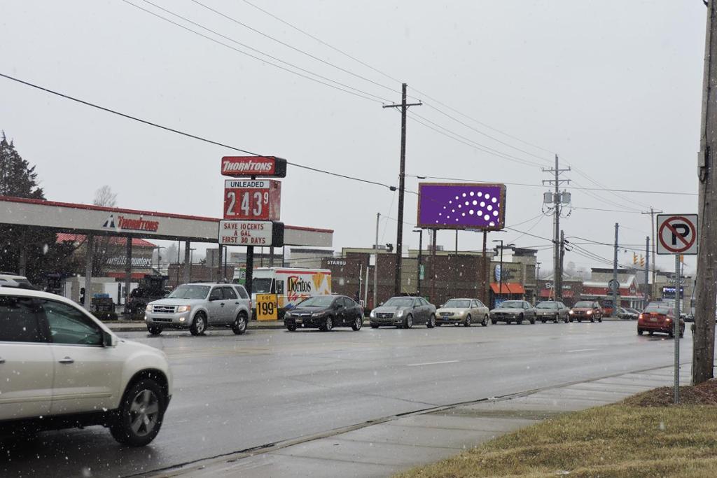 Photo of a billboard in Fredericksburg