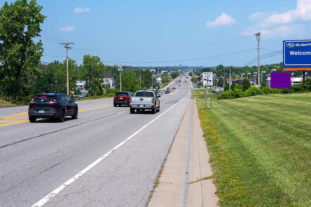 Photo of a billboard in Mendon