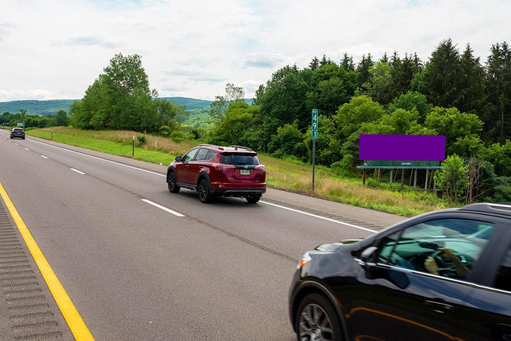 Photo of a billboard in Blodgett Mills