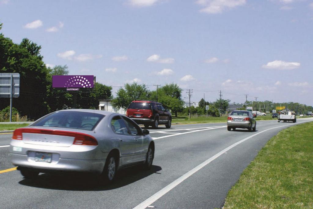 Photo of a billboard in Christmas