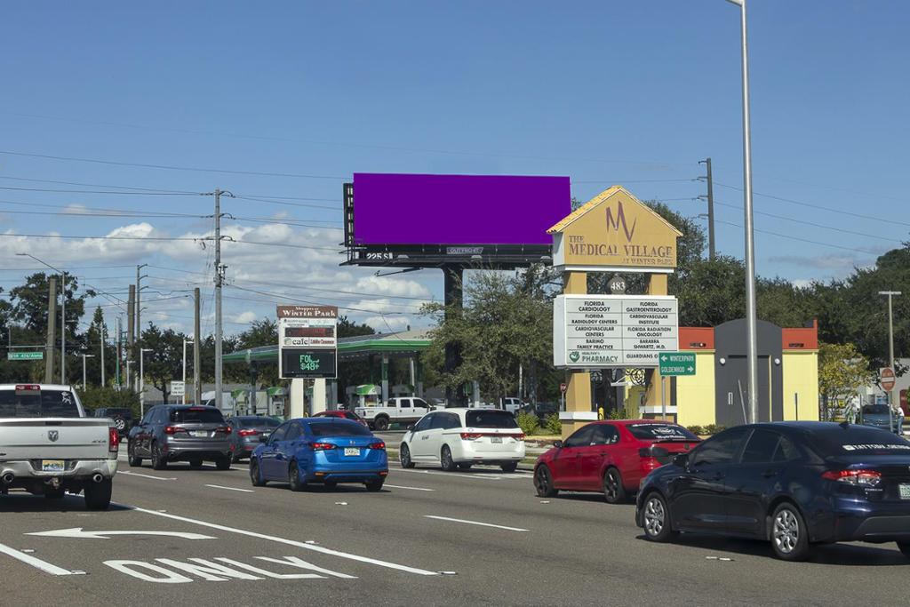 Photo of a billboard in Aloma