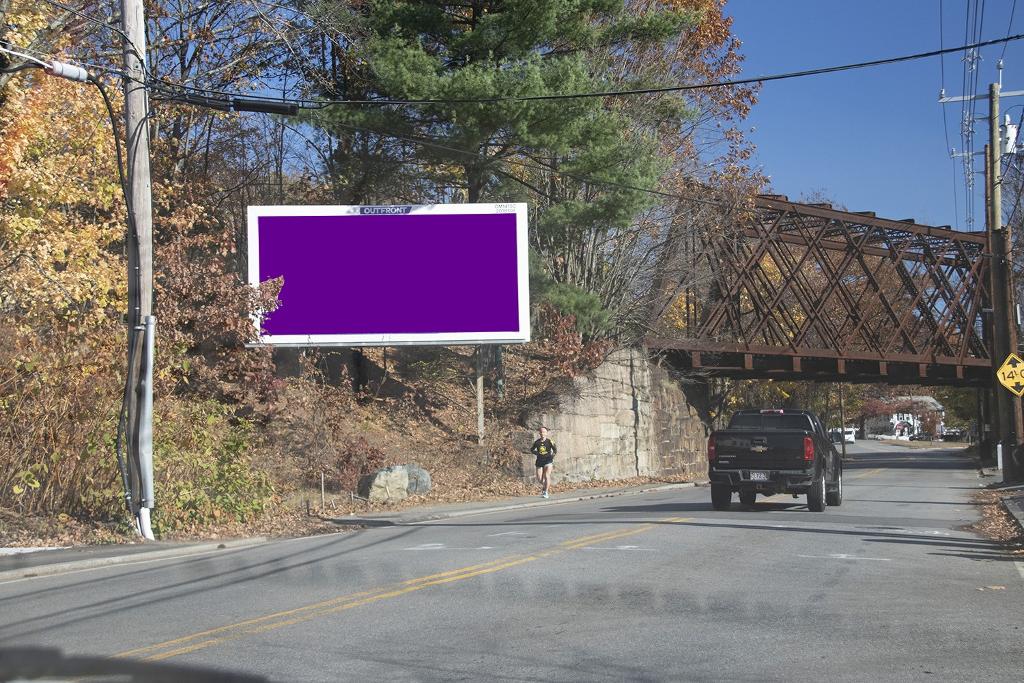 Photo of a billboard in Waltham