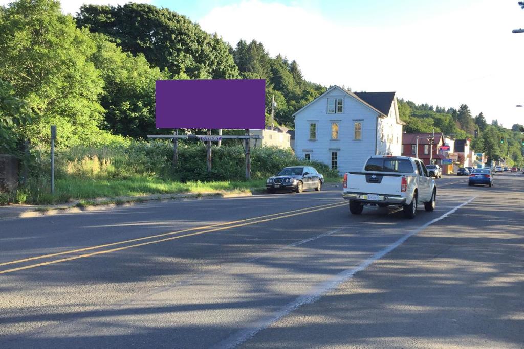 Photo of a billboard in Grays River