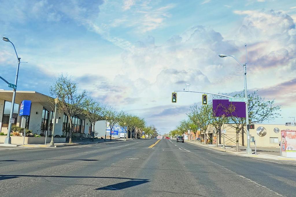 Photo of a billboard in Kennewick