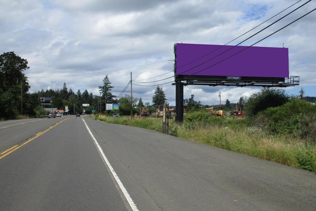 Photo of a billboard in Grand Ronde