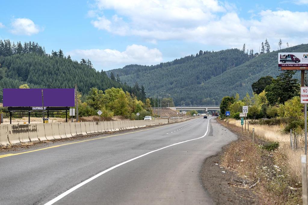 Photo of a billboard in Willamina