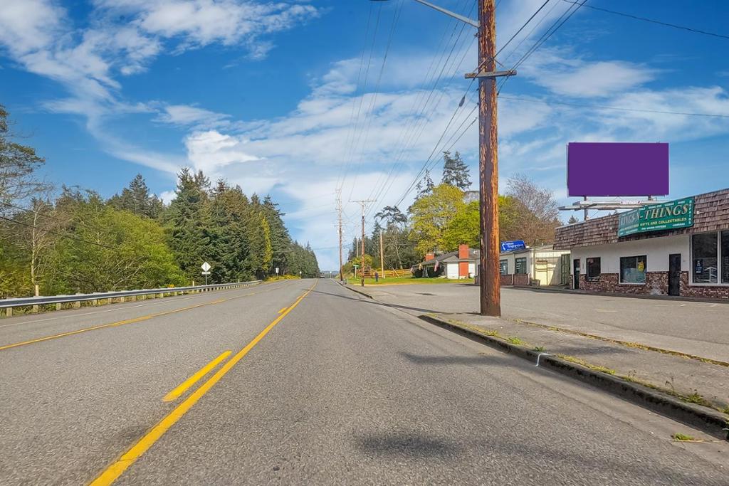 Photo of a billboard in Friday Harbor