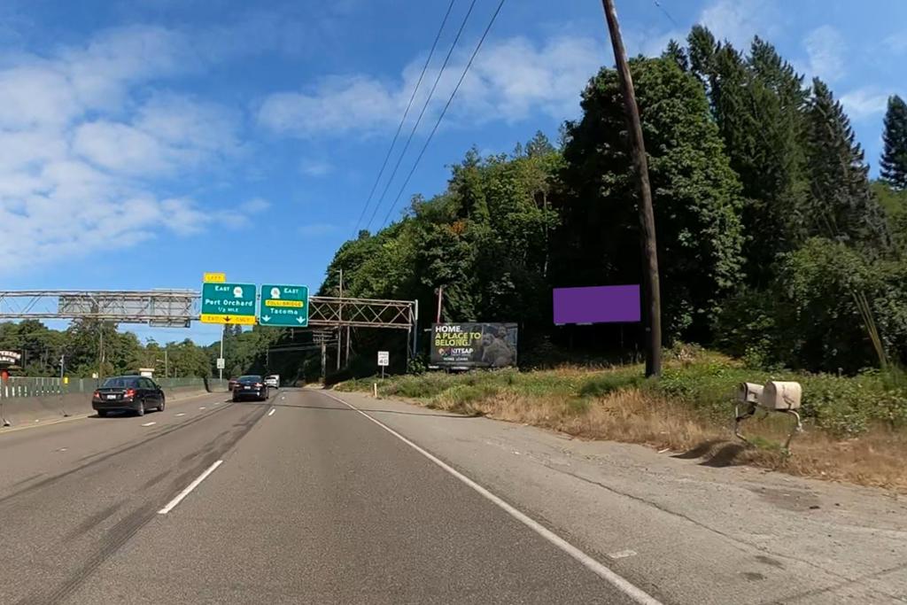 Photo of a billboard in Belfair