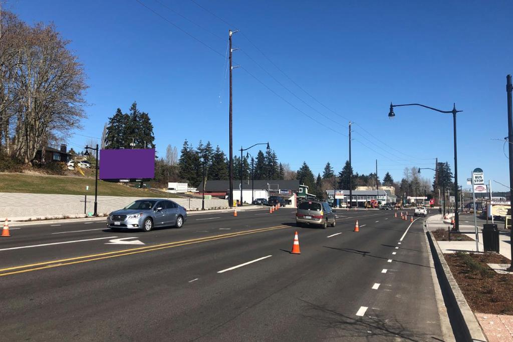 Photo of a billboard in Suquamish