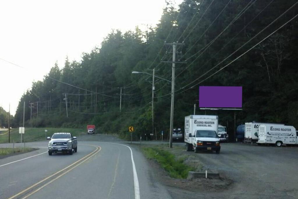 Photo of a billboard in Coquille