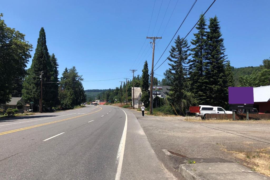 Photo of a billboard in Powell Butte