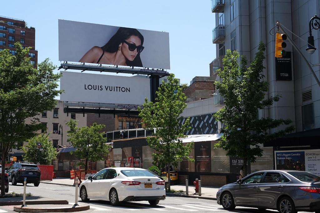 Photo of a billboard in Gansevoort