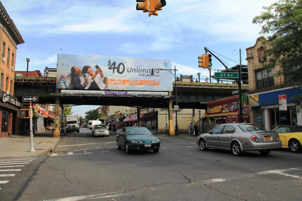 Photo of a billboard in Ridgewood