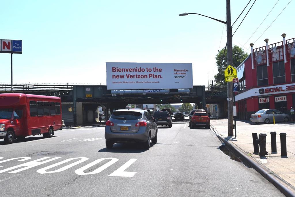 Photo of a billboard in Ozone Park