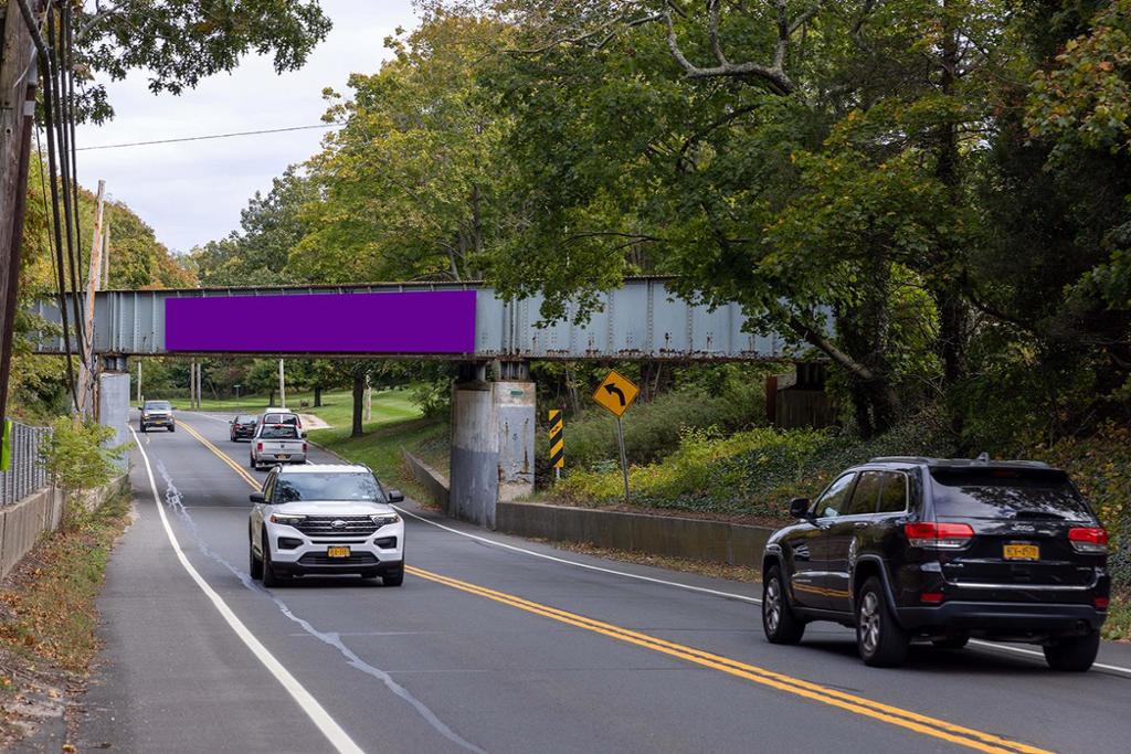 Photo of a billboard in New Suffolk