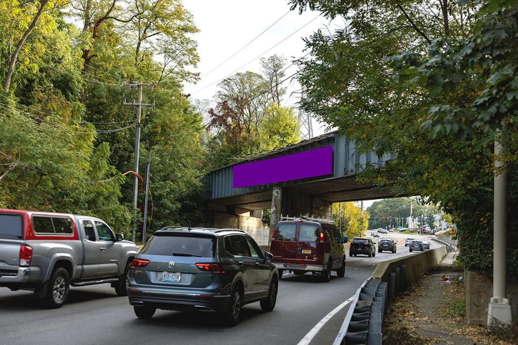 Photo of a billboard in Roslyn