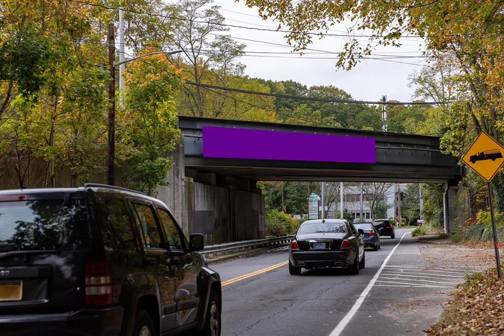 Photo of a billboard in Cold Spring Harbor