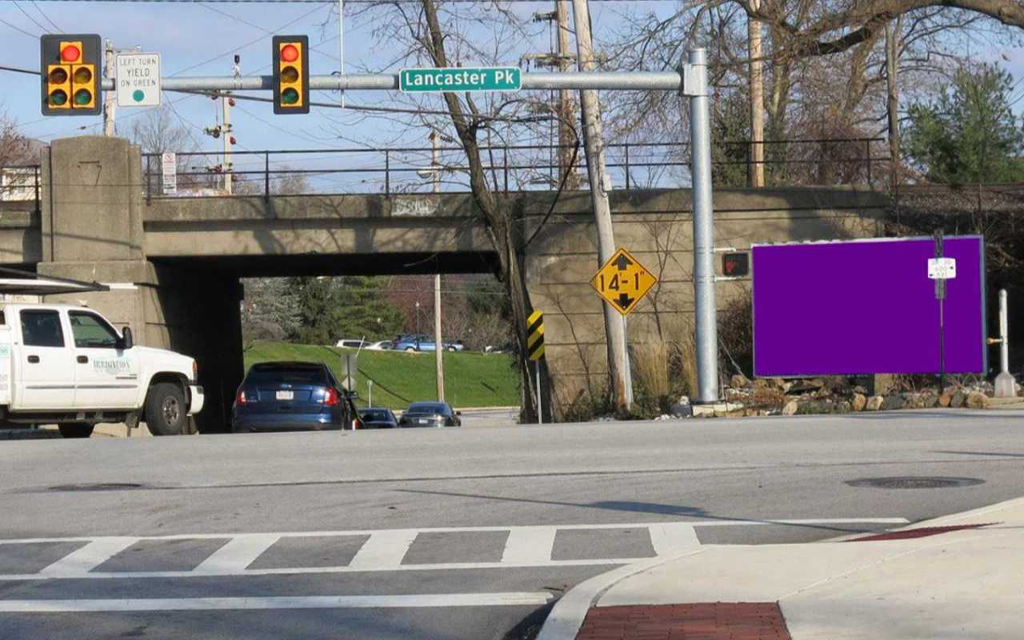 Photo of a billboard in Westtown Township